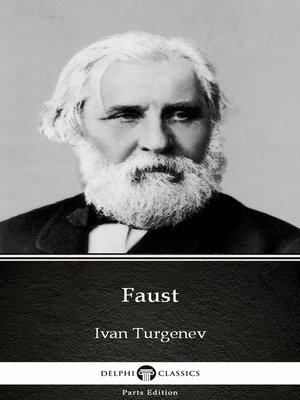 cover image of Faust by Ivan Turgenev--Delphi Classics (Illustrated)